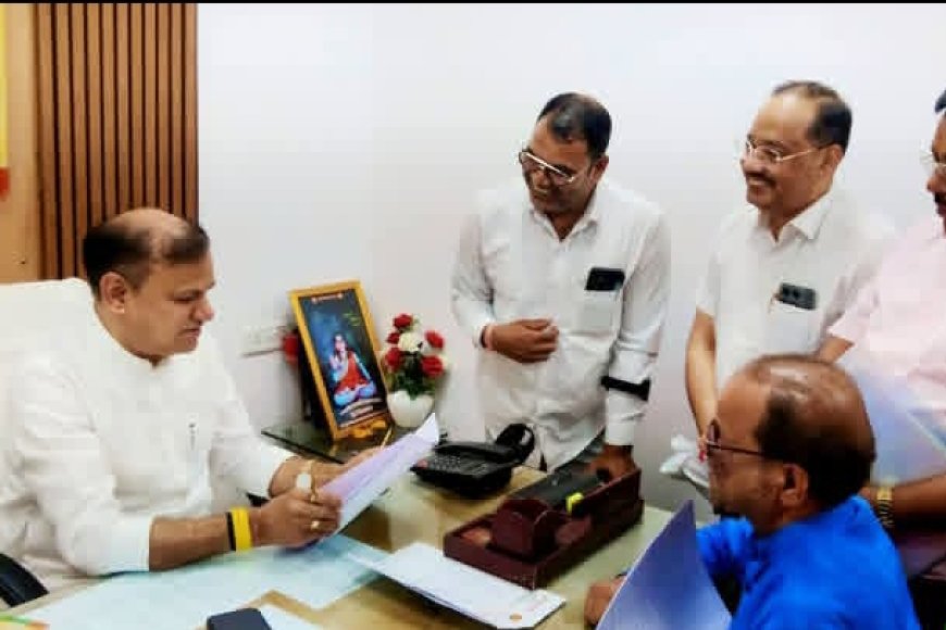 बीजेपी के मोर्चा कार्यालयों में AC चलने से बढ़ रहा बिजली बिल संबंधित पदाधिकारियों ने जताई नाराजगी