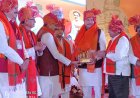 राष्ट्रीय पदाधिकारियों के सम्मान से शुरु हुई भाजपा की दो दिवसीय प्रदेश कार्यसमिति की बैठक