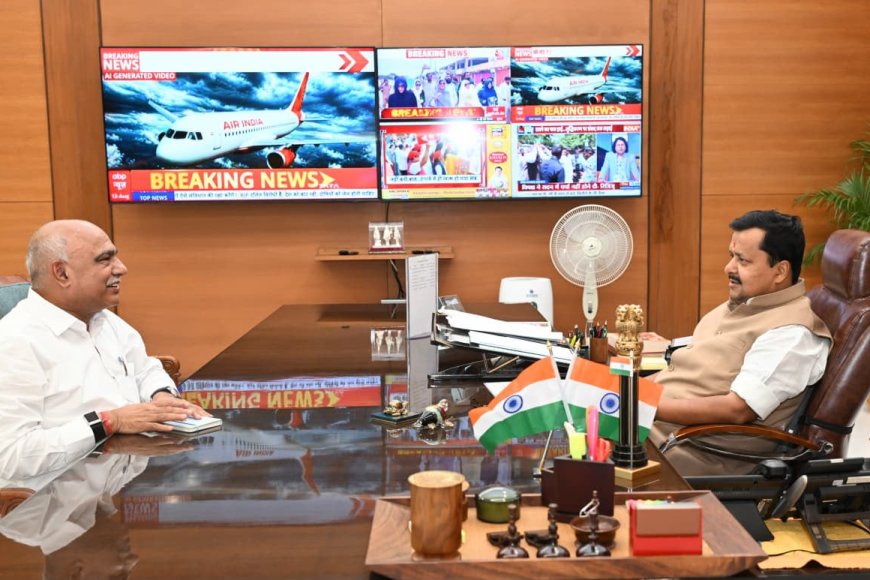 दतिया चुनाव हारने के बाद पहली बार मिले मप्र बीजेपी के अध्यक्ष हेमंत खंडेलवाल और राष्ट्रीय अध्यक्ष नितिन नबीन